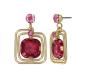 Preview: Coralline/Pink - To The Max - Konplott earrings